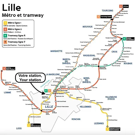 Centre - Superb 60m2 2bed ! Apartment